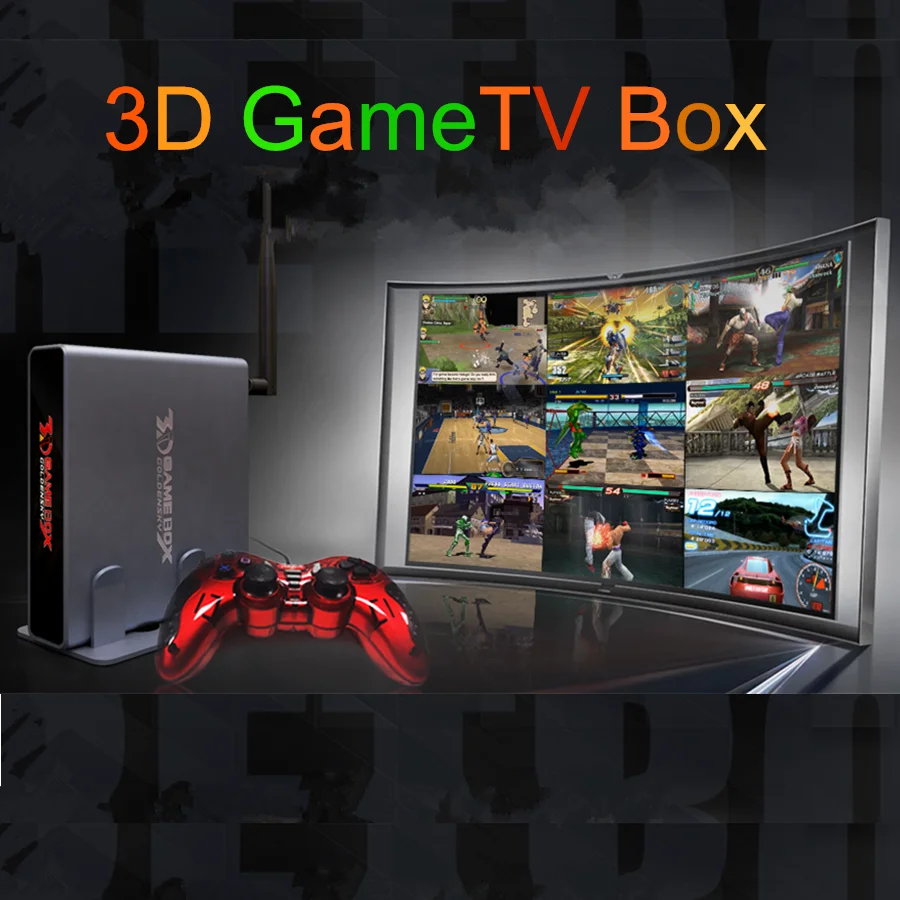 

4k HDMI Game Box Console Game Player Video Treasure Box 3D Game Retro Arcade Moonlight With Game Emulator Free Game Controller