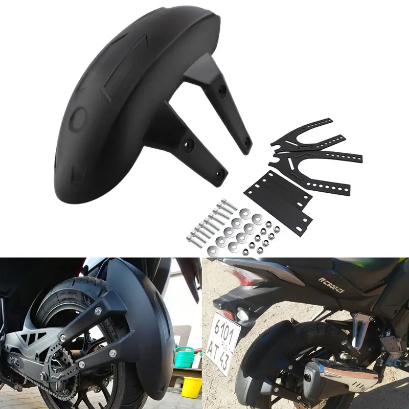 Nordson Universal Motorcycle Rear Fenders Wheel Cover MudGuard Splash Guard Mudguard Bracket Motocross Dirt Bike ATV Fenders