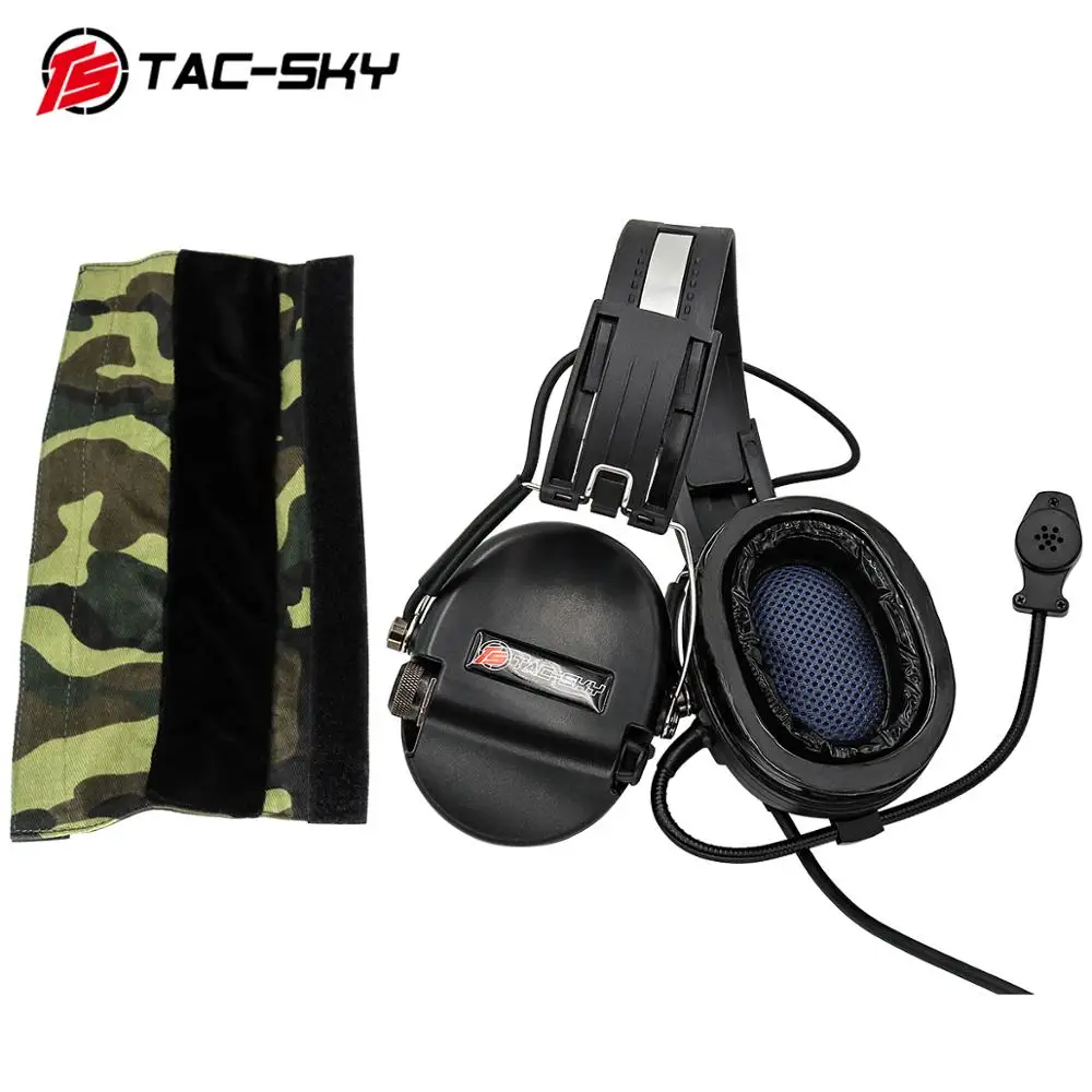 TAC-SKY силиконовые наушники Airsofte Sordin с шумоподавлением, наушники для военной тактической охоты