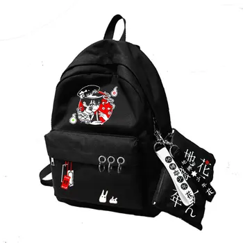 

Toilet-Bound Jibaku Shounen Hanako-Kun Cosplay Canvas Backpack School Shoulder Bag Travel Rucksack Gift