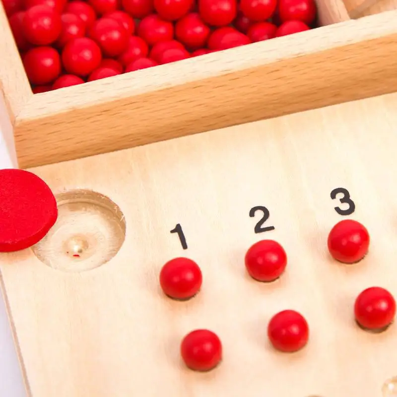 

Montessori Mathematics Teaching Aids Montessori Special Montessori Kindergarten Children Early Teaching Aids Toy Multiplication