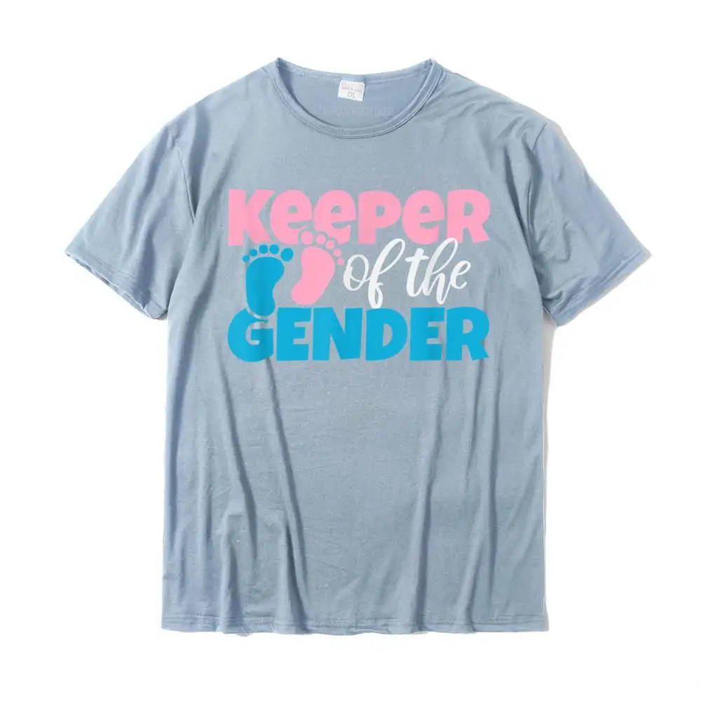 2021 Fashion Men Tshirts Summer Printing Tops Tees 100% Cotton Short Sleeve Birthday Tops & Tees O-Neck Wholesale Keeper of the Gender Gender Reveal Shirt Baby Gift T-Shirt__MZ16892 light