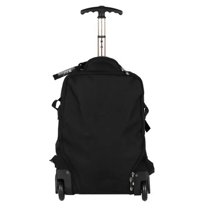 Mochila de viaje con ruedas para hombre, bolsa de equipaje rodante, con  ruedas, para cabina de negocios|Bolsas de viaje| - AliExpress