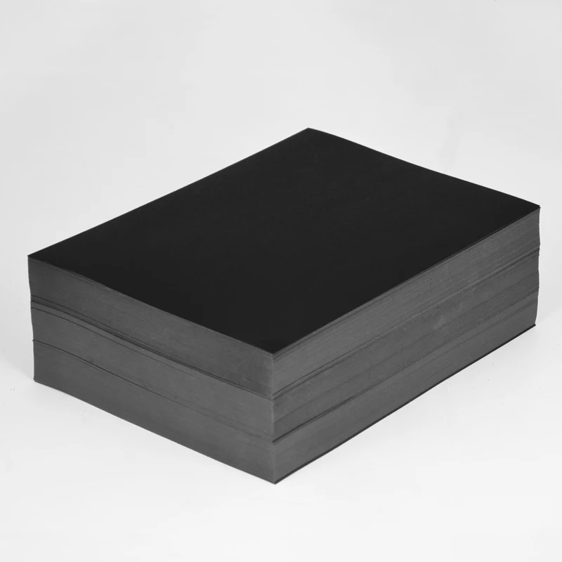 Blank Black Paper Graffiti DIY Handmade Paper A4 A3 8K 4K 80g 180g 300g Craft Cardboard Blank Hand Drawing Sketch