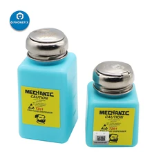 Механика, бутылка для алкоголя, 180 мл, мл, пластмассовая Бутылка для жидкости, бутылка для очистки, контейнер для алкоголя, диспенсер для жидкости, для ремонта iPhone