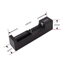 

USB Universal 1 slot Battery Charger adapter LED Smart Chargering for Rechargeable Batteries Li-ion 18650 26650 14500