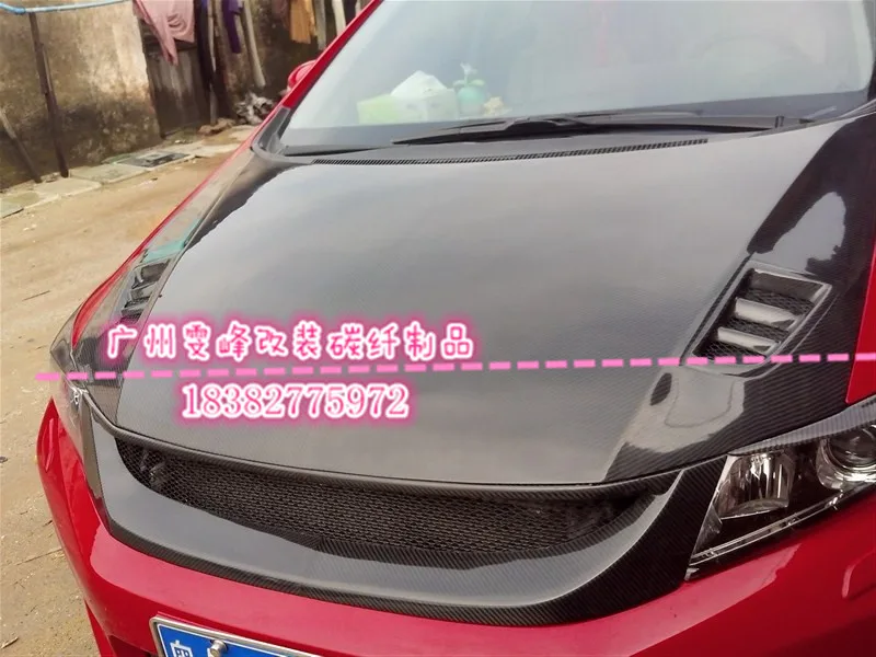 Подходит для HONDA CIVIC 9 GEN carbon fiber автомобильный гриль высокого качества