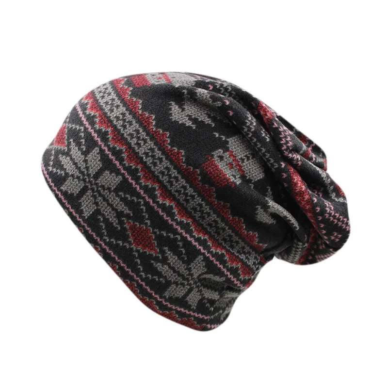Heißer Verkauf Frauen Doppel Herbst warme Mützen Schädel Mode Schal Mädchen Schönheit Blumen Outdoor Gorras weichen Knochen Frühling weibliche Hüte – Detail 10