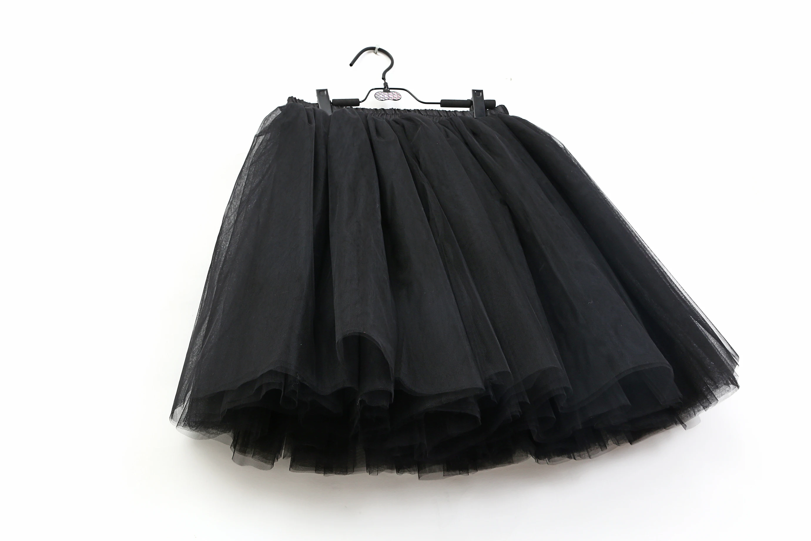 Горячие сексуальные Для женщин юбка-американка для учащихся; белые 7-Слои сетки 50 см юбка, юбка из тюля для взрослых Для женщин Вечерние вечернее платье юбка