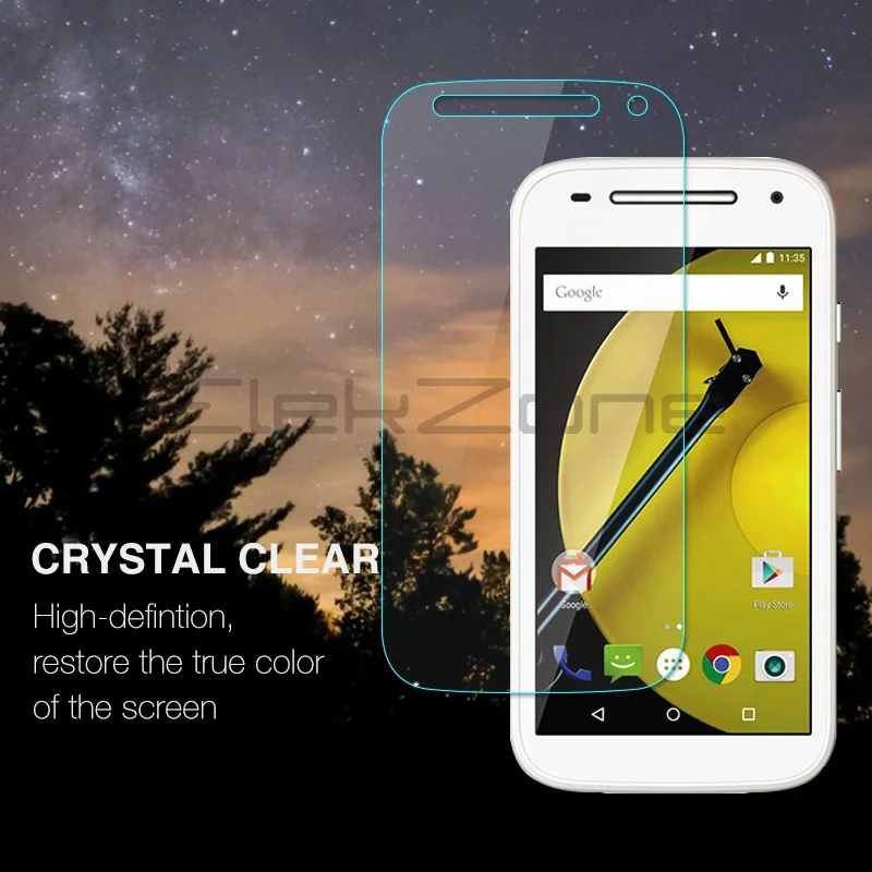Пленка из закаленного стекла для Motorola Moto E E2 M0TO G G2 G3 G4 Play 2.5D HD Защитная стеклянная