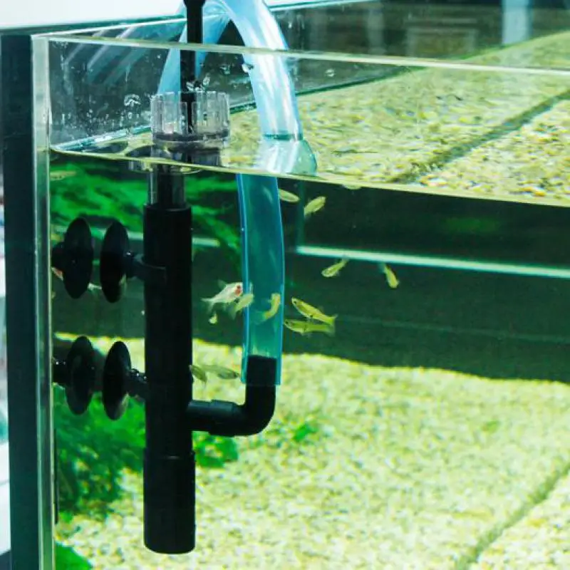 Сепаратор белка для поверхности аквариума фильтр на входе удаляет масло для морская пресная вода аквариум используется с внутренним внешним фильтром