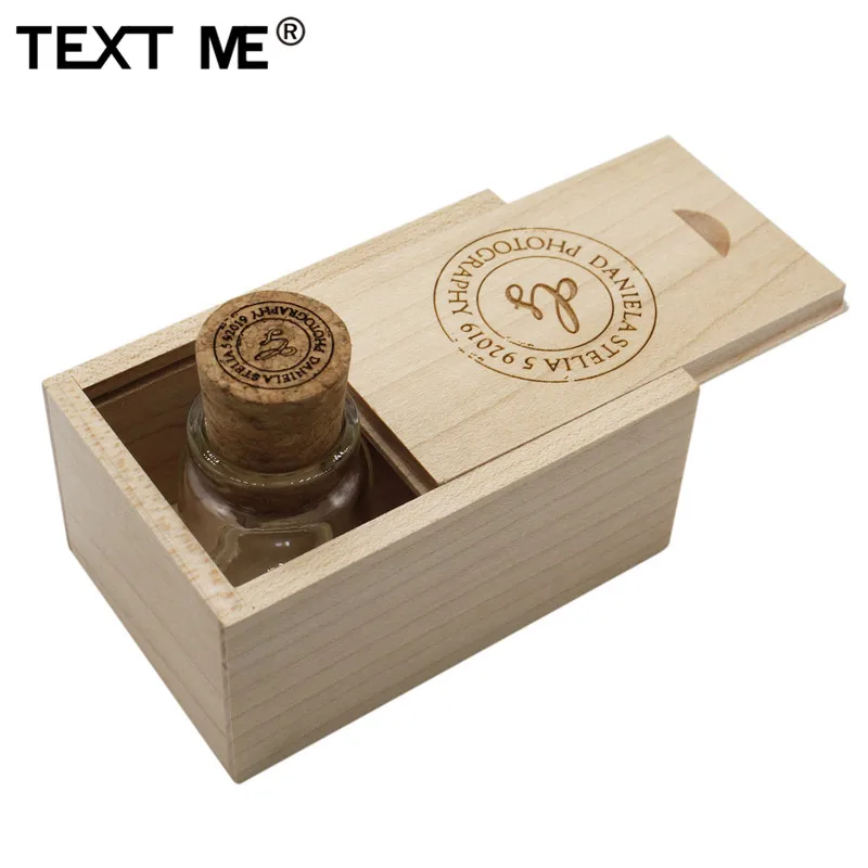 TEXT ME usb 2,0 Дрифтинг Бутылка коробка модель usb2.0 32GB usb флеш-накопитель 4GB 8GB 16GB красивый подарок ручка-накопитель