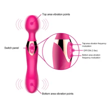G Spot Dildo Rabbit Vibrator for Women Dual Vibration Silicone Waterproof Female Vagina Clitoris Massager Sex Toys For Women