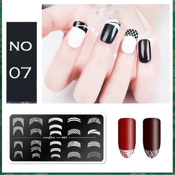 

Nail Stamping Plates Lace Flower Christmas Halloween Pattern Stainless Steel Printing Templates Tools For Nails Kit Manicure