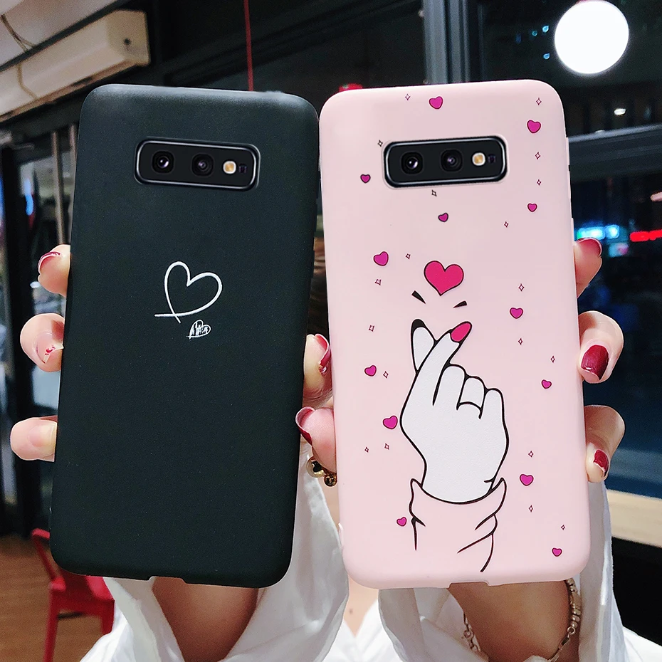 Luxury Protective Silicone Soft TPU Phone Case Cover - Cute Design