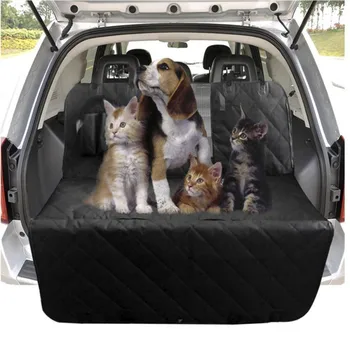 

Dog Car Seat Cover View Mesh Pet Carrier Car Pet Waterproof Rear Back Seat Mat Hammock Cushion Protector With Zipper And Pockets