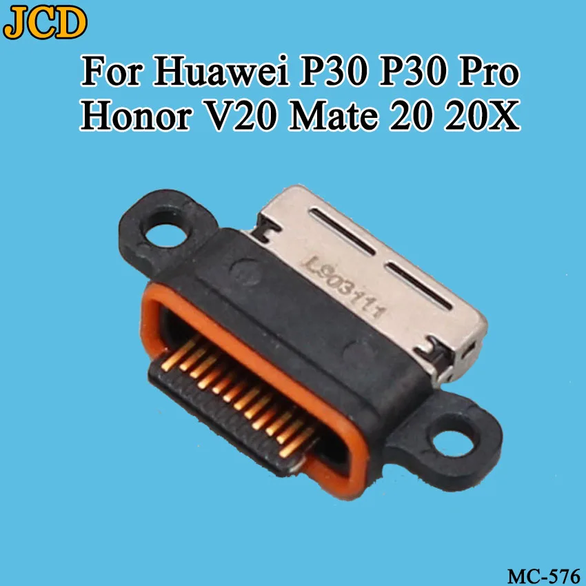 JCD 100 шт./лот для huawei P30 P30 Pro Honor V20 mate 20 20X USB порт Разъем для зарядки разъем для зарядки док-станции