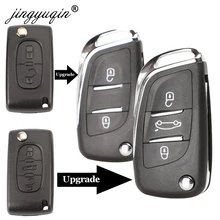 Jingyuqin CE0523 модифицированный чехол для ключей с откидной крышкой для Citroen C2 C4 C5 Berlingo Xsara Picasso Peugeot 306 407 807 Partner VA2/HU83 2/3BTN Jingyuqin CE0523 модифицированный чехол для ключей с откидной крышкой для Citroen C2 C4 C5 Berlingo Xsara Picasso Peugeot 306 407 807 Partner VA2/HU83 2/3BTN