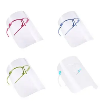 

5pcs Face Shield Маска Visiera Mask Adjustable Clear Face Mask Anti-Splash Anti-Droplets Full Face Transparent Face Shield