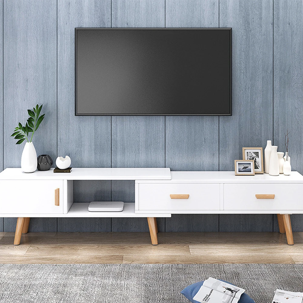 Wenda Extendable Tv Tv Stand (133200 Cm) Modern Scandinavia Ins Wardrobe Table Tv