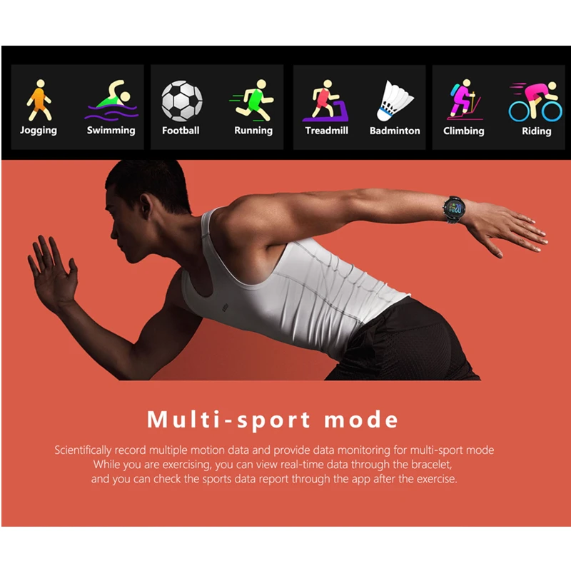 GPS Smart Watch Satellites Global Positioning System Heart Rate Bluetooth 4.2 Call Multi-Sports Mode Pedometer Sport Smartwatch