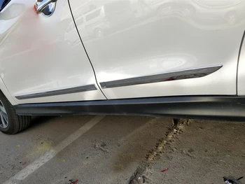 

For Mitsubishi ASX RVR Outlander Sport 2013-2020 Car Styling ABS Chrome Side Door Car Body Molding Strips Cover Trim Accessories