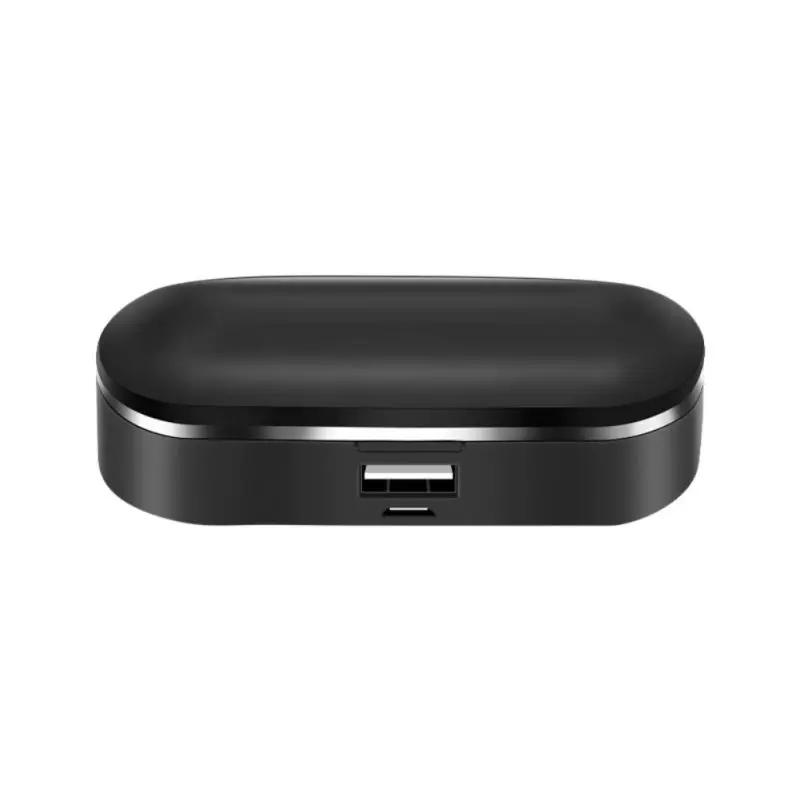 Наушники-вкладыши для Bluetooth 5,0, IPX5, водонепроницаемые, устойчивые к поту, портативный цифровой дисплей, беспроводные наушники TWS, аксессуары