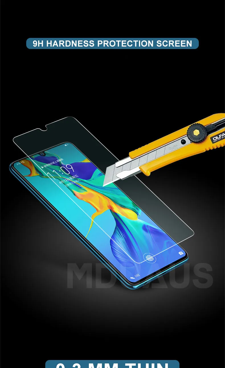 Защитное стекло 9H для huawei P Smart, закаленное защитное стекло для экрана huawei P30 Lite P20 Pro P10 Lite Plus, пленка