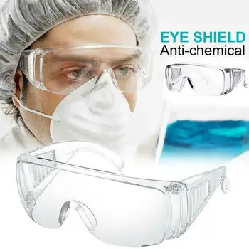 

Protective Safety Glasses Protective Goggle Dust-Proof Anti-fog Laboratory Dustproof Glasses Splash Goggles for Unisex Use