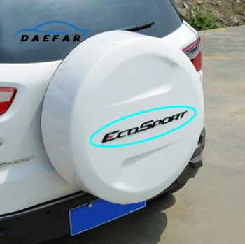 

Daefar Car ABS Chrome Rear Backup Tire Cover Sticker Car Spare Tire Stickers for Ford Ecosport 2012 - 2016 Accessories