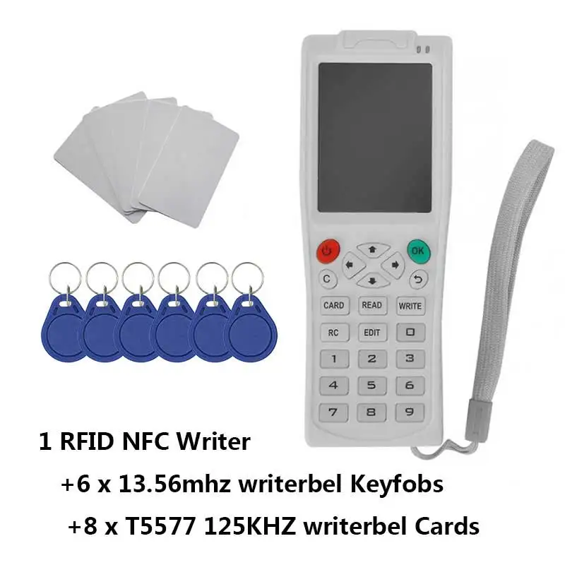 Новый iCopy5 NFC IC с последней функцией декодирования новейшего английского iCopy 3/5 RFID ID reader копировальная Версия смарт-карты ключ