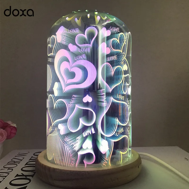 

LED Night Light Creative Dazzling Projection Starry Night Lamps GY332 intelligent Bedside Lights For Home decor Holiday Gifts