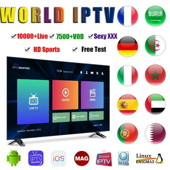 

4K IPTV Code M3U Subscription Supports Android TV Box Smart TV Mag Box IPTV Code in Europe Germany UK Canada USA Spain Italy