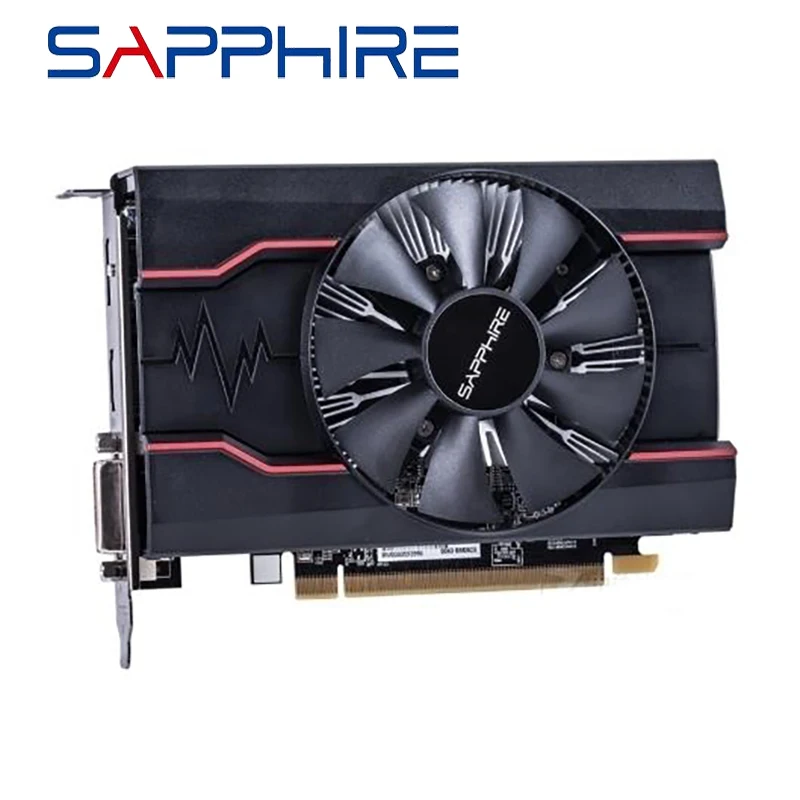 Оригинальные б/у видеокарты SAPPHIRE RX 550 4 Гб GPU для AMD Radeon 500 GDDR5 128Bit настольного