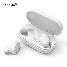 Kebidu TWS Bluetooth наушники 5,0 настоящие беспроводные гарнитуры с микрофоном наушники громкой связи для xiaomi Redmi наушники стерео наушники