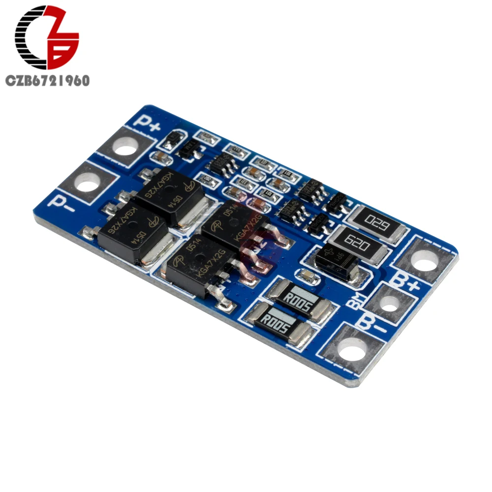 2S 10A 8,4 V 7,4 V 18650 Защитная плата для литиевой батареи BMS PCM PCB Li-Ion Lipo 2 ячейки баланс функция Защита зарядного устройства