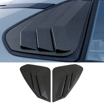 

Car Louver Trim Auto 2Pcs Carbon fiber Side Vent For Toyota RAV4 2019-2020