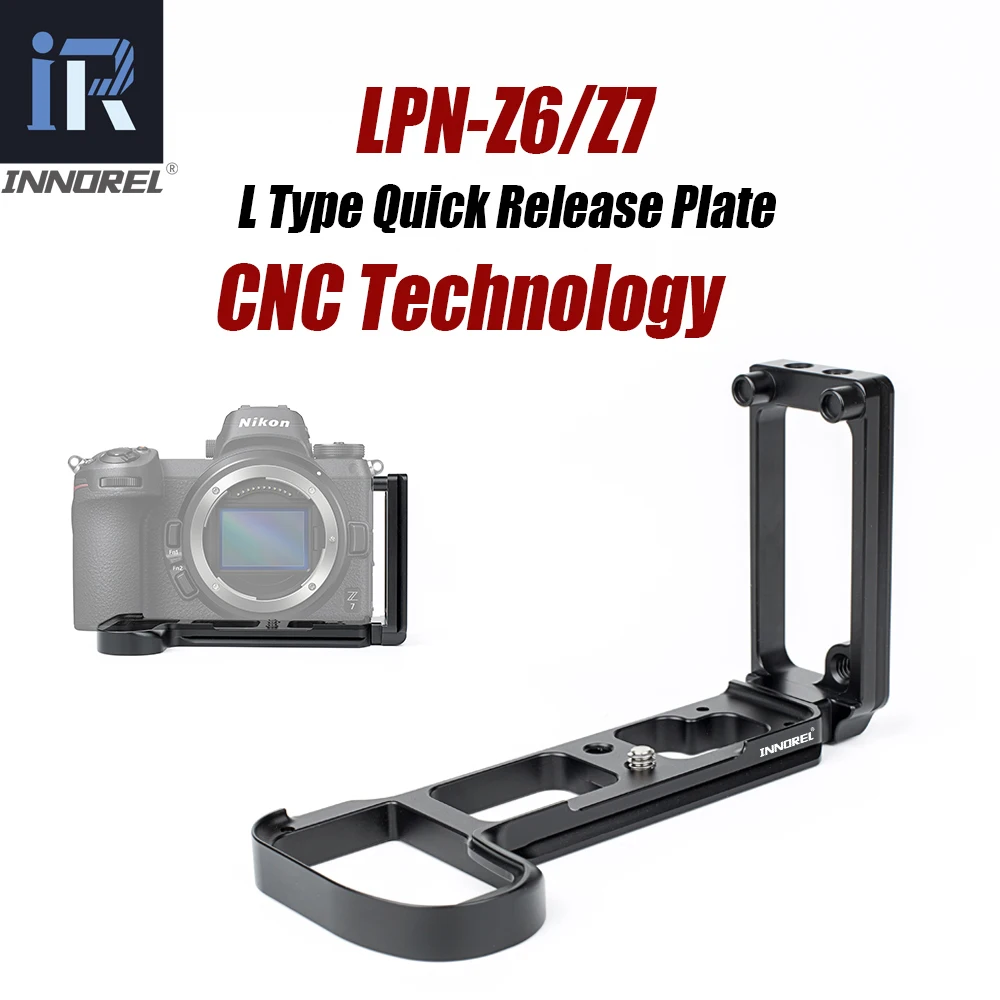 Innorel-placa de Liberação Rápida para Câmera Nikon z6 z7 Tripé Cabeça Disparo Horizontal ou Vertical