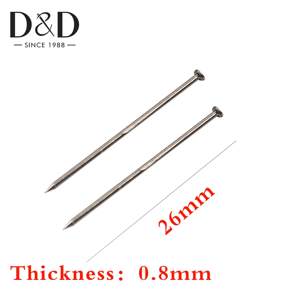 900pcs 26mm 스테인레스 스틸 스트레이트 핀 Dressmaker 고급 새틴 바느질 머리 핀 퀼트 쥬얼리 만들기 DIY 바느질 도구