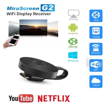 

MiraScreen mi TV Stick Dongle HDMI WiFi Display Receiver Support Google Chromecast G2 Phone IOS Android TV Projector