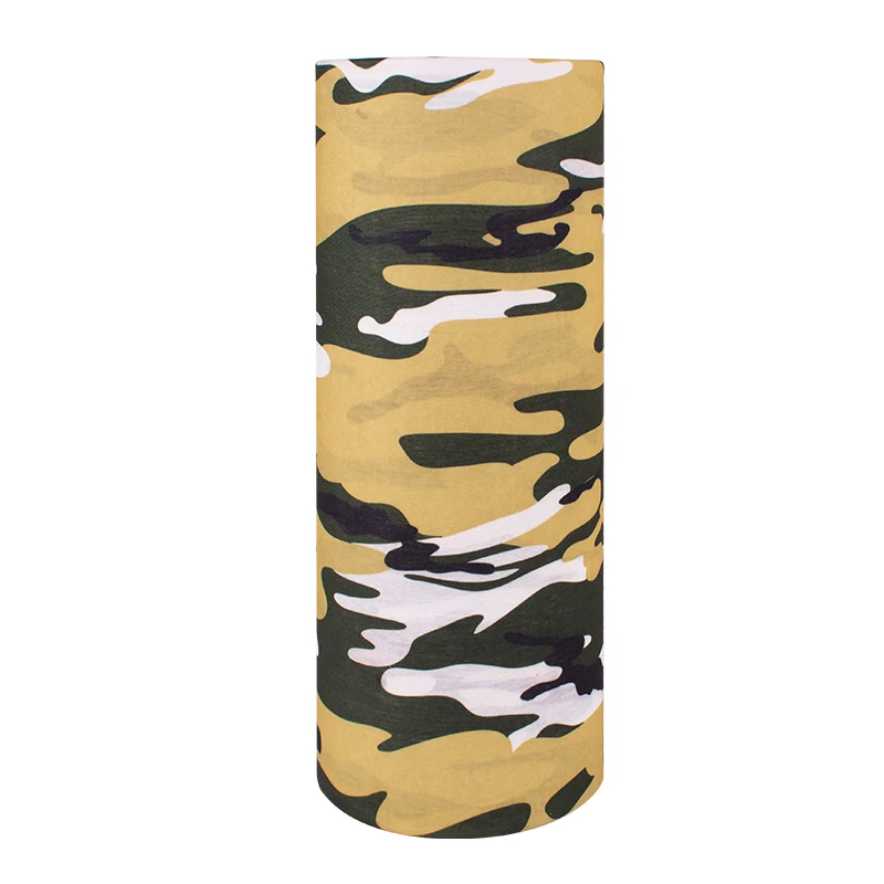 Functional Military Army Camouflage Series pattern Bandanas Sports Ride Bicycle Motorcycle Turban Magic Headband Veil Scarf mens linen scarf Scarves