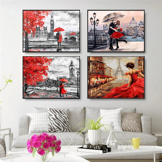 "Artistic Escape Decorate with European Wall Murals and Posters