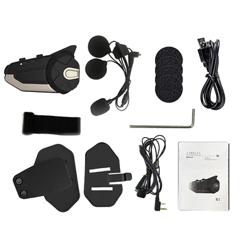 

R1 Motorcycle Helmet Driving Recorder Bluetooth Headset Camera with Camera Intercom