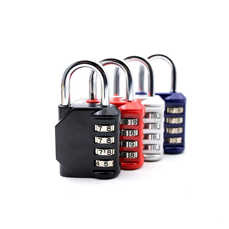 Лидер продаж 4 цифры пароль Комбинации замок для дорожной сумки чемодан замок для Сталь а шестеренка-из цинкового сплава