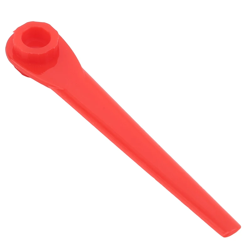 100PCS Plastic Grass Trimmer Blades Replacement Lawn Mower Blade for