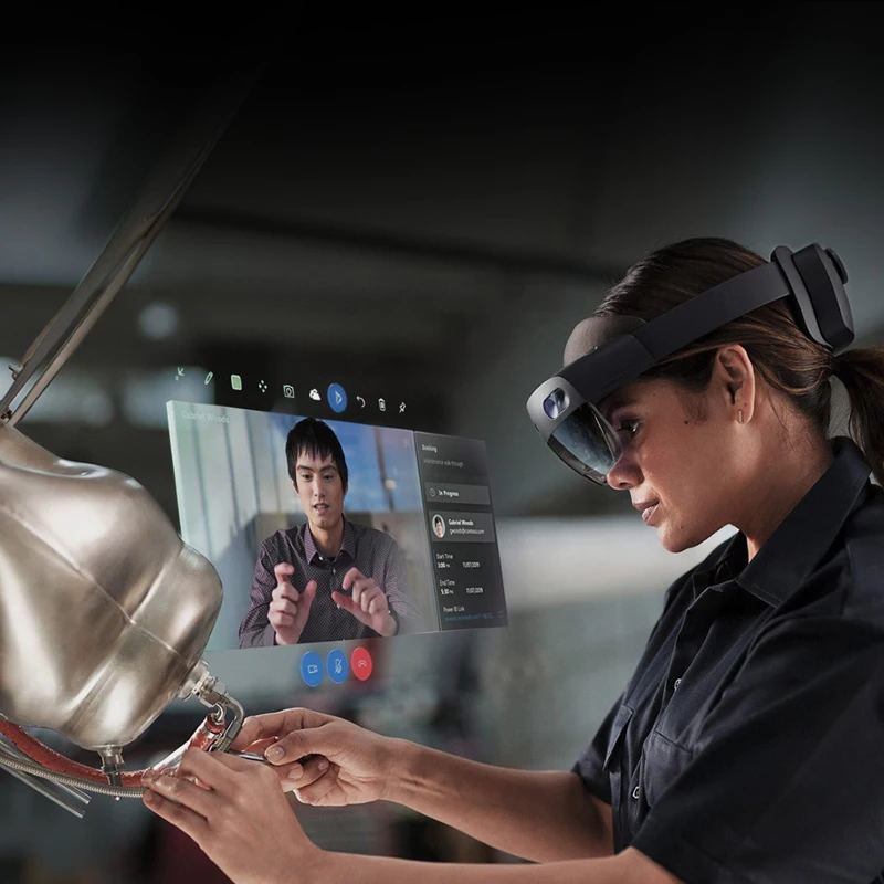 HoloLens 2 Датчика Глубины области AI smart MR гарнитура шлем AR очки полный|Смарт-гаджеты| |