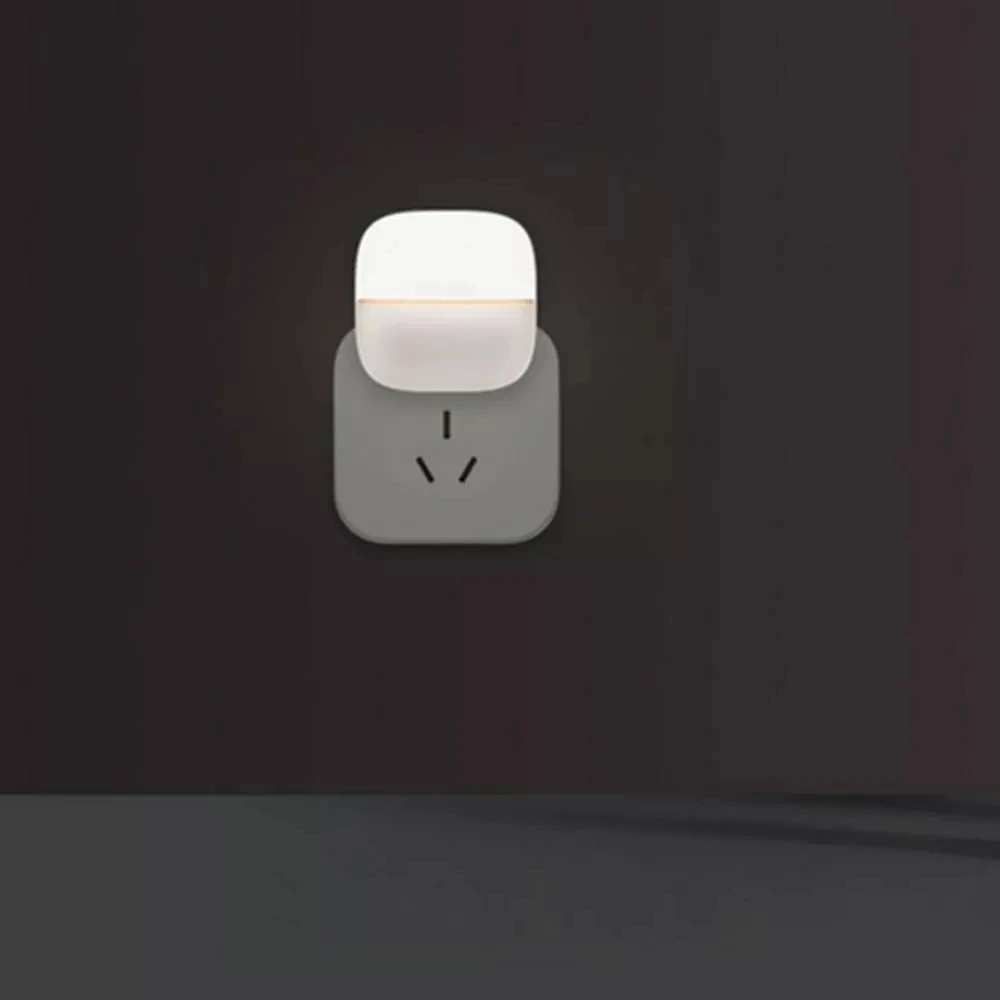 Xiaomi Yeelight квадратный датчик с регулируемым освещением ночник потребление AC220V настенный светильник аварийный для спальни, прихожей дома