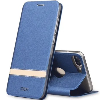 

MOFi For Xiaomi 9 Case Cover Flip PU leather silicone Protective Tempered Luxury Cover Xiomi Mi 9SE Phone Case Shell For mi Play