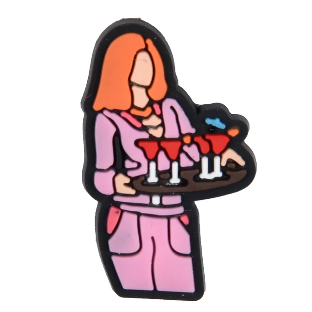 Mexican Women Croc Shoe Charms Jamaica Mexico Flag Shoe Decorations Burger Drink Snake Food Bracelet Accessories Best Friends p6030