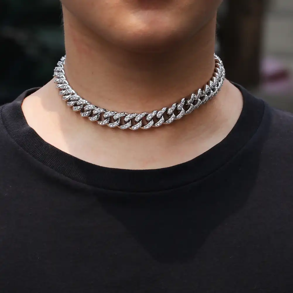 mens dog collar necklace